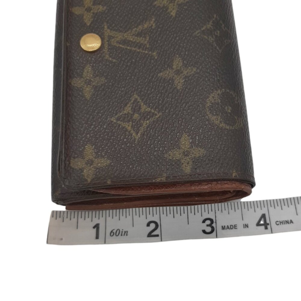 LOUIS VUITTON Monogram Porte Monnaie Billets Tresor Wallet - Picture 15 of 16